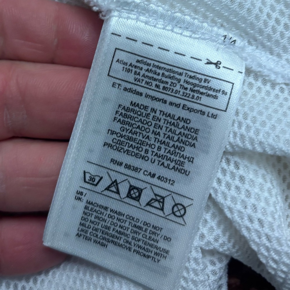 Adidas Stella McCartney white tennis pickleball a frame mini gym skirt romper S - Picture 6 of 7